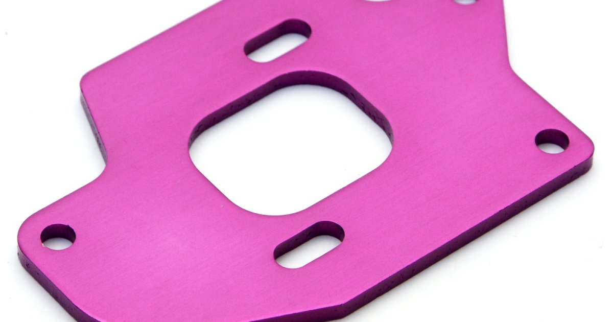 Pro3 Motor Plate Purple