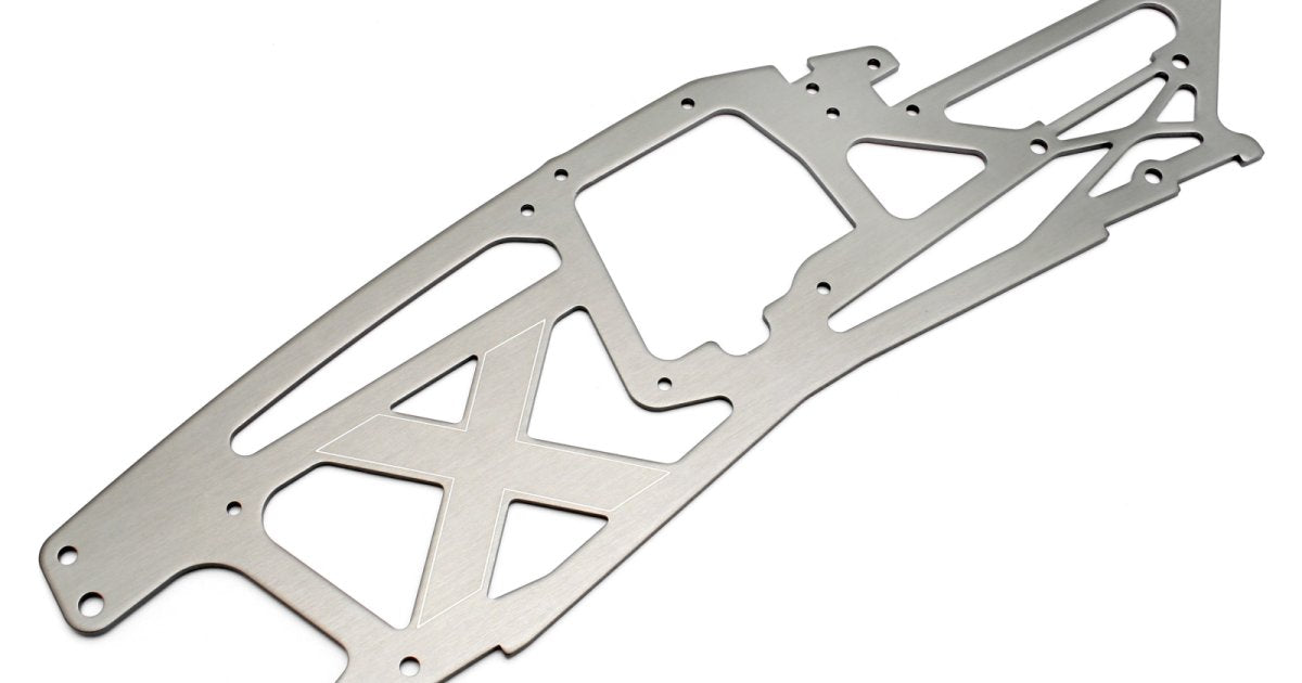 Main Chassis 2.5mm Savage X Gray/Left