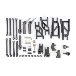 DRIVELINE & SUSP KIT 2WD BLK