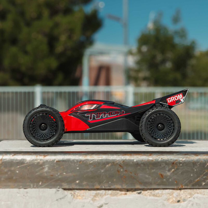 1/14 TYPHON GROM 223S DSC 4X4 RTR Brushless Buggy (Battery & Charger Included), Red