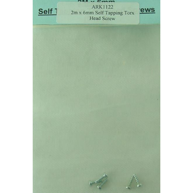 2Mx6mm Self Tapping Torx Head Screws (5)