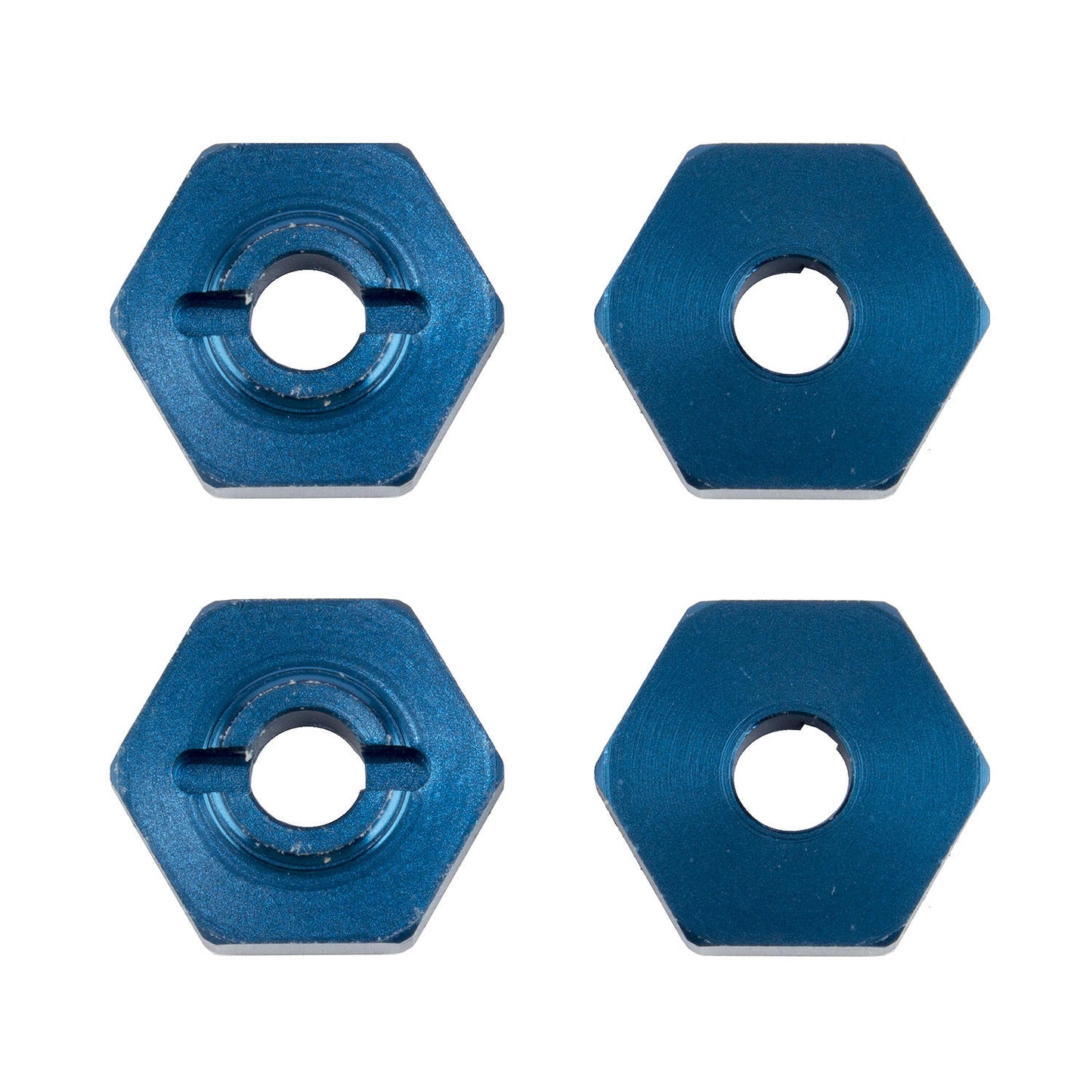 Image of FT 1:14 Wheel Hexes, Blue Alum
