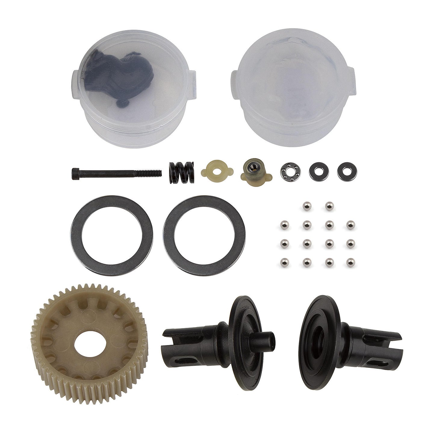 Image of RC10B6 Ball Differential Kit with Caged Thrust Bearing