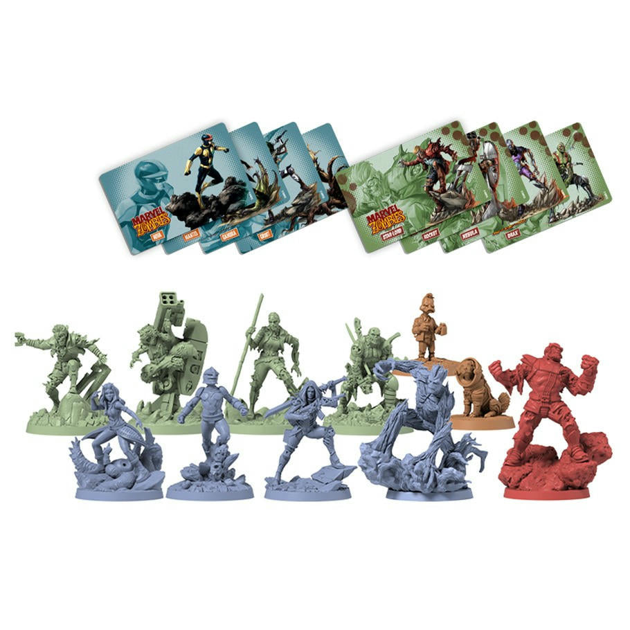 Image of Marvel Zombies: Guardians of the Galazy Expansion ASMMZB007 Zombiecide