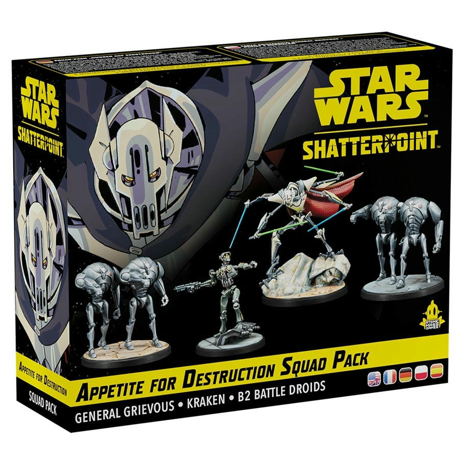 Image of Star Wars Shatterpoint Miniatures game: Appetite for Destruction Squad Pack