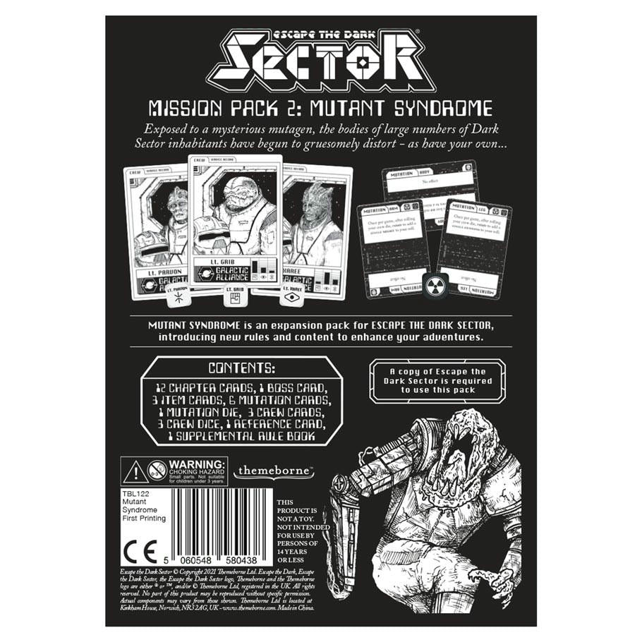Image of Escape the Dark Sector Mission Pack 2: Mutant Syndrome Expansion ASMTBL122