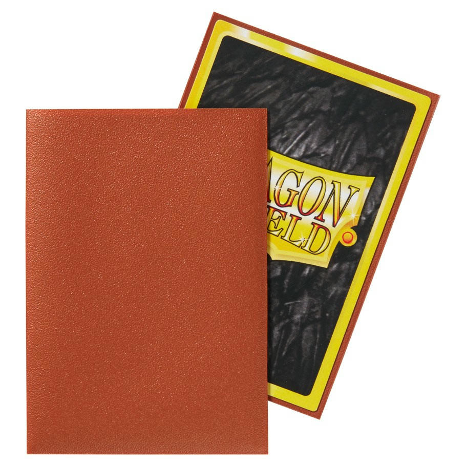 Image of Dragon Shields Matte Copper Japanese/Small Standard Protector Card Sleeves