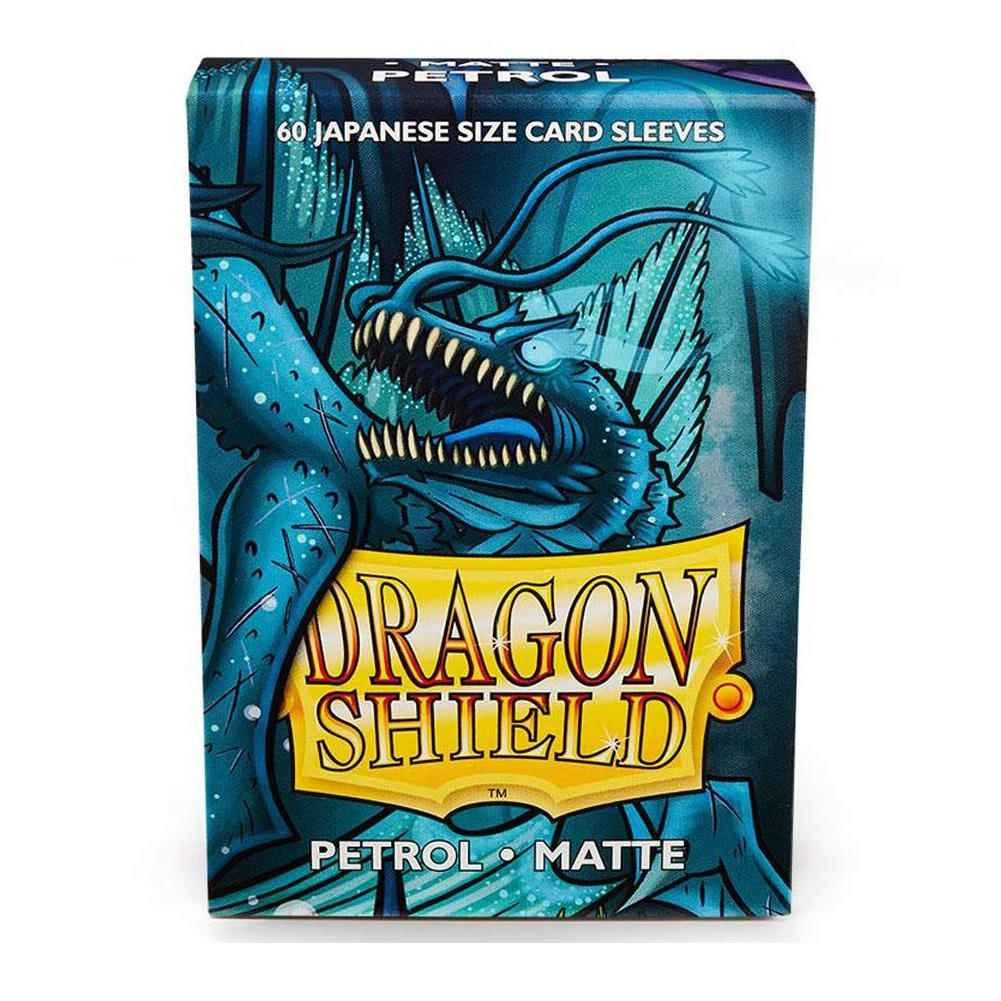 Dragon Shields Matte Petrol Japanese/Small Deck Protector Card Sleeves