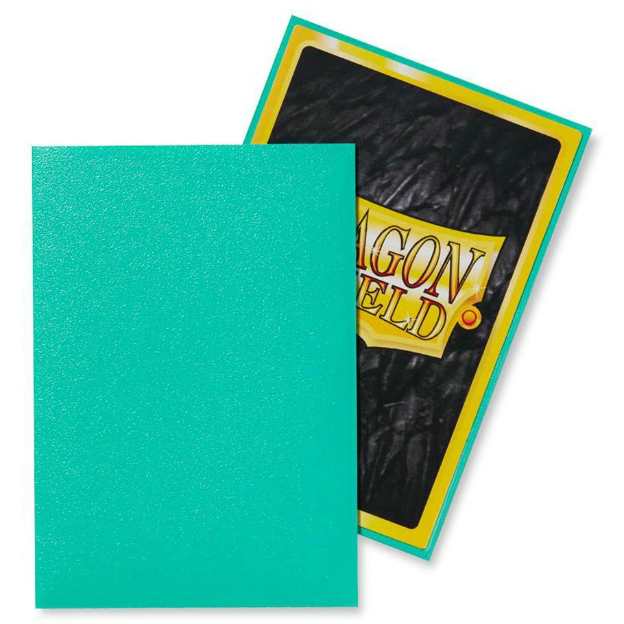 Image of Dragon Shields Matte Mint Japanese/Small Standard Protector Card Sleeves