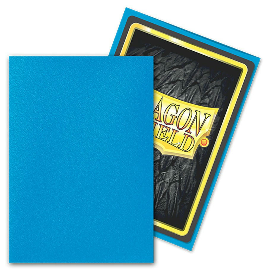 Image of Dragon Shields Matte Sapphire Japanese/Small Standard Protector Card Sleeves