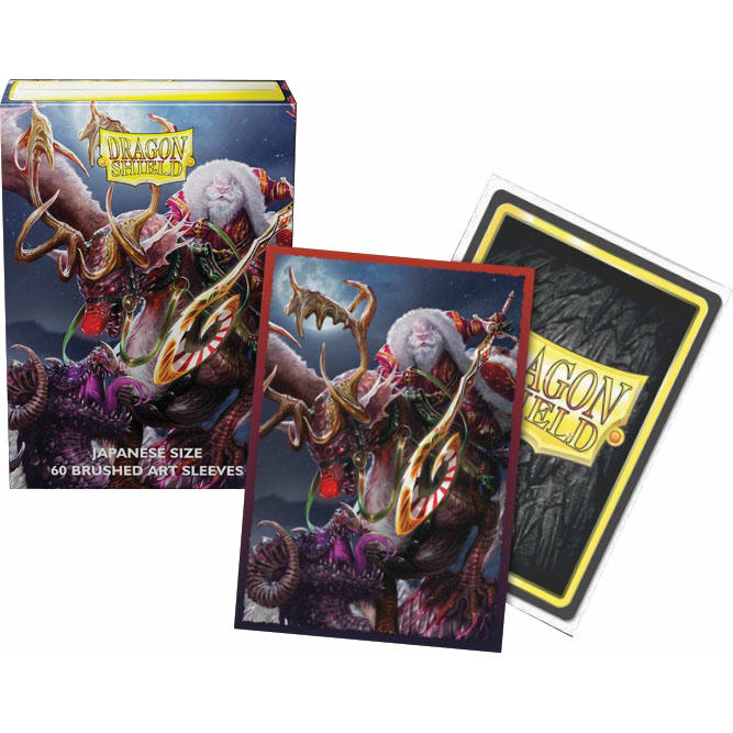 Image of Dragon Shields: Japanese (60) Brushed Art - Christmas Dragon 2022 (DISPLAY 10)
