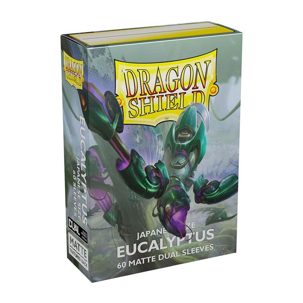 Dragon Shields: 60 Sleeves Japanese Matte Dual Eucalyptus Arcane Tinman ATM15149