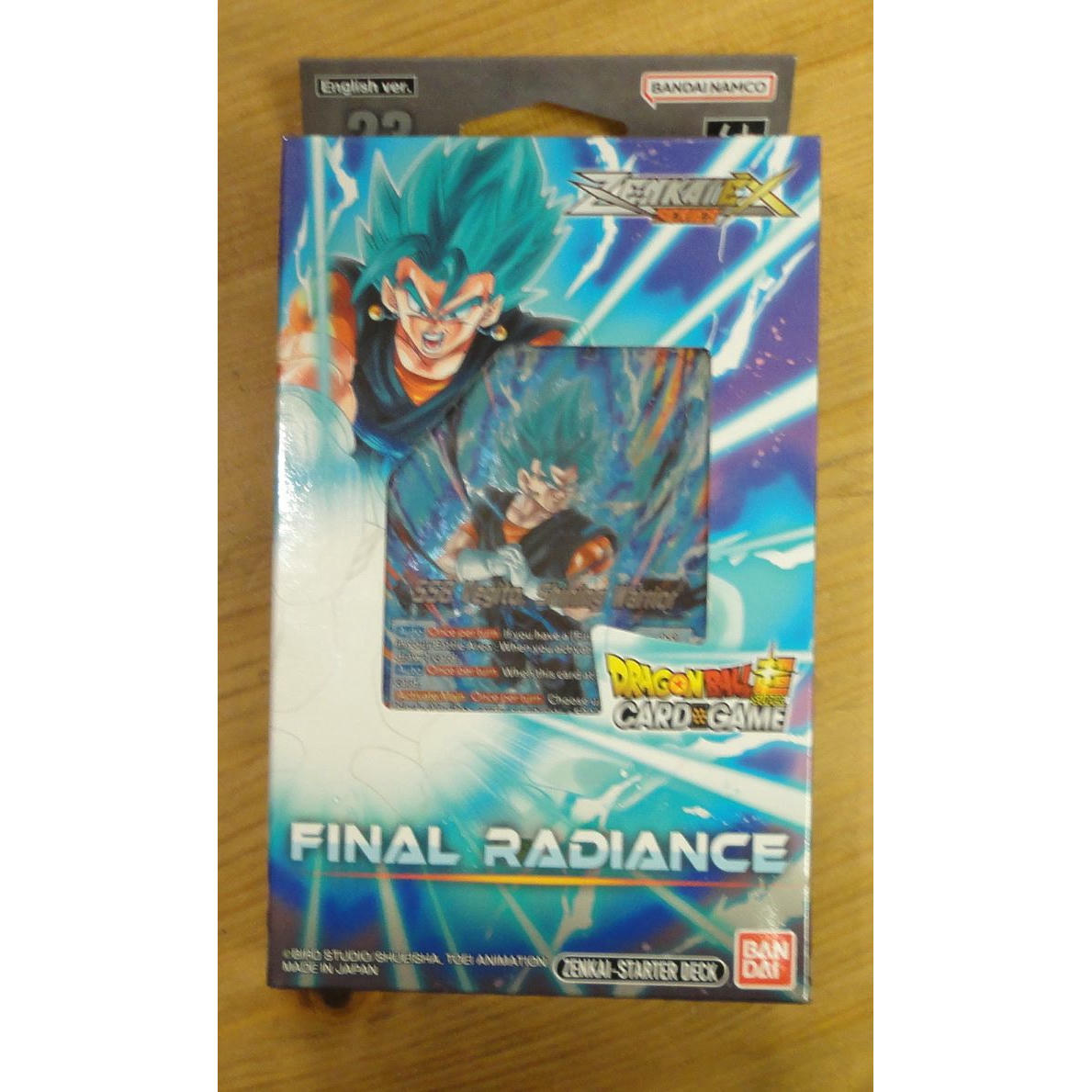 Image of Dragon Ball Super TCG Zenkai - Set 05 Final Radiance Starter Deck Dragonball
