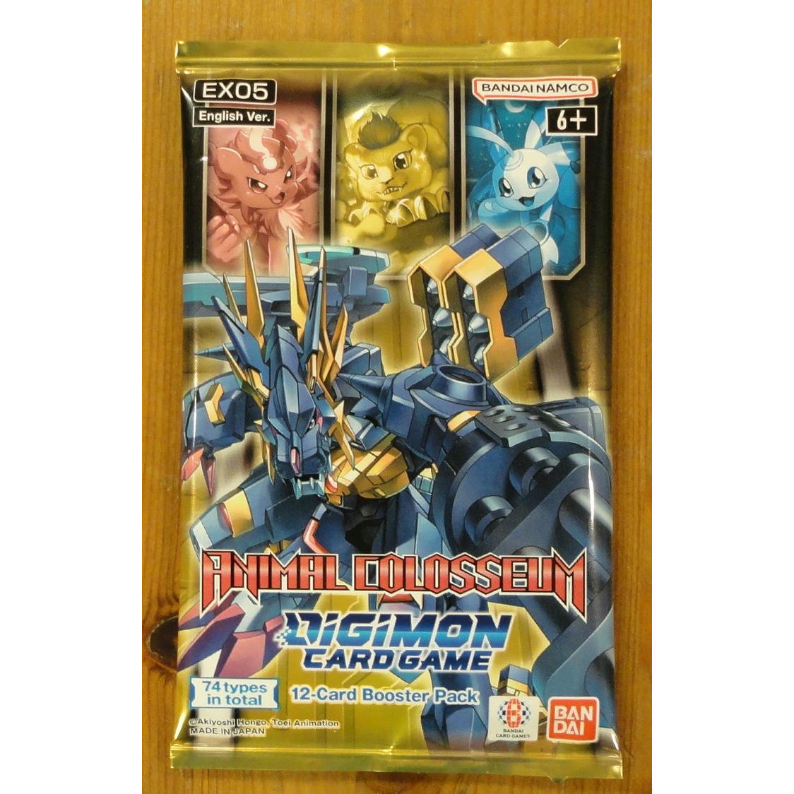 Digimon Trading Card Game Animal Colosseum 12-Card Booster Pack EX05 – Salt  City Games