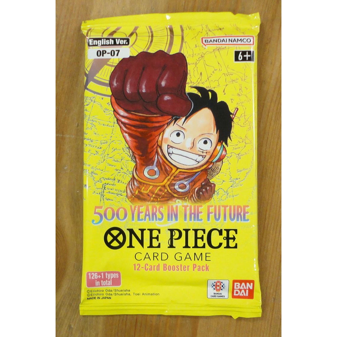 Image of One Piece TCG 500 Years in the Future 12-Card Booster Pack OP-07 BanDai