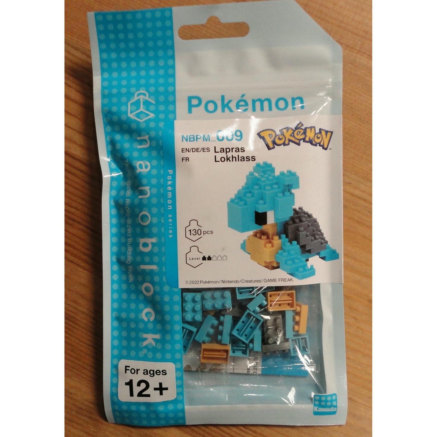 Image of Kawada Pokemon Lampras Nanoblocks Kit BNT14955