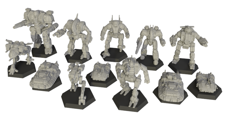 BattleTech Retaliation Pack Mercenaries