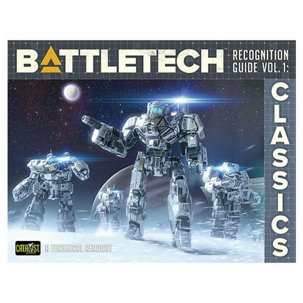 Image of BattleTech: Recognition Guide Volume 1: Classics by Catalyst Games CAT35139