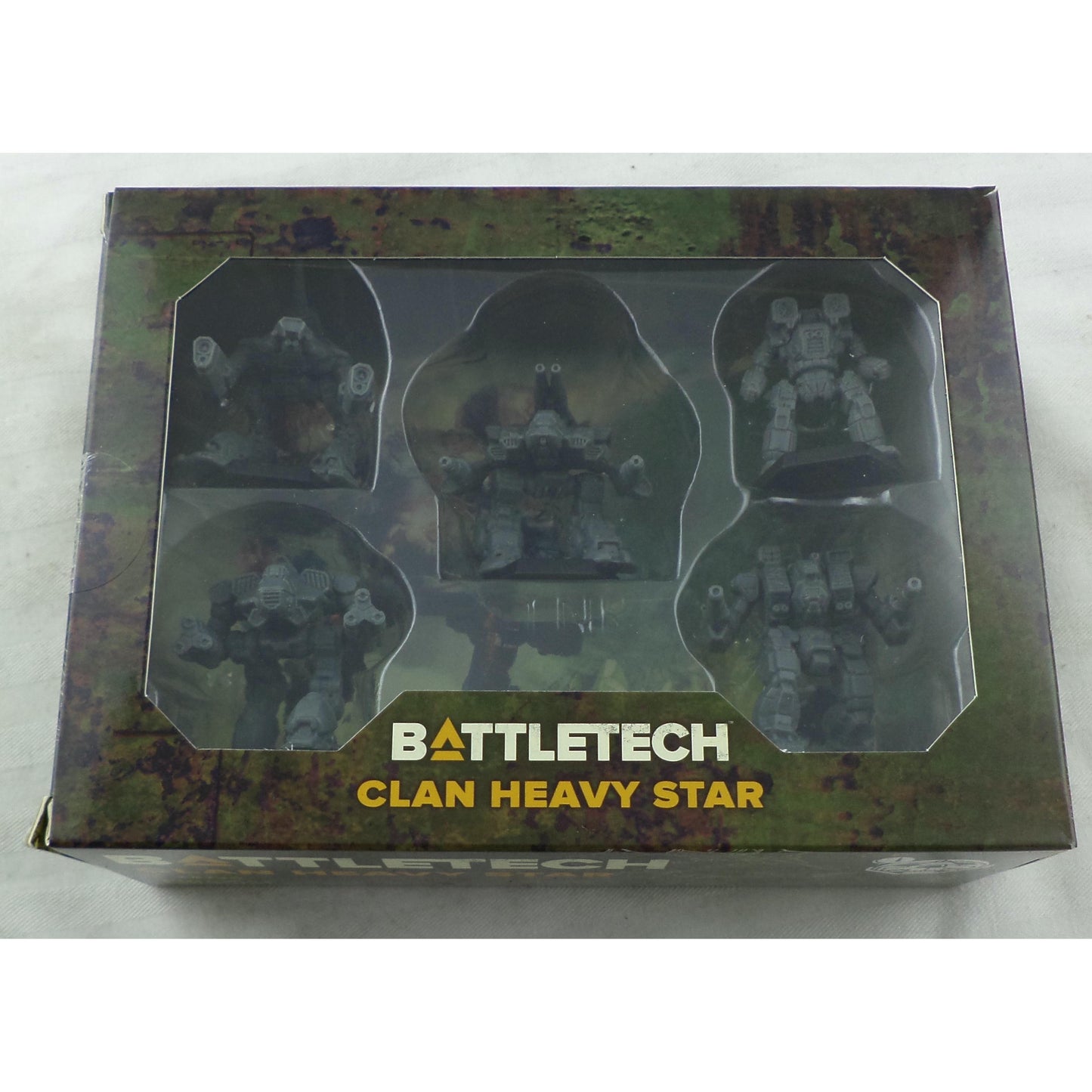 Image of BattleTech: Clan Heavy Star Lance Pack Unpainted Miniatures (5) 35730