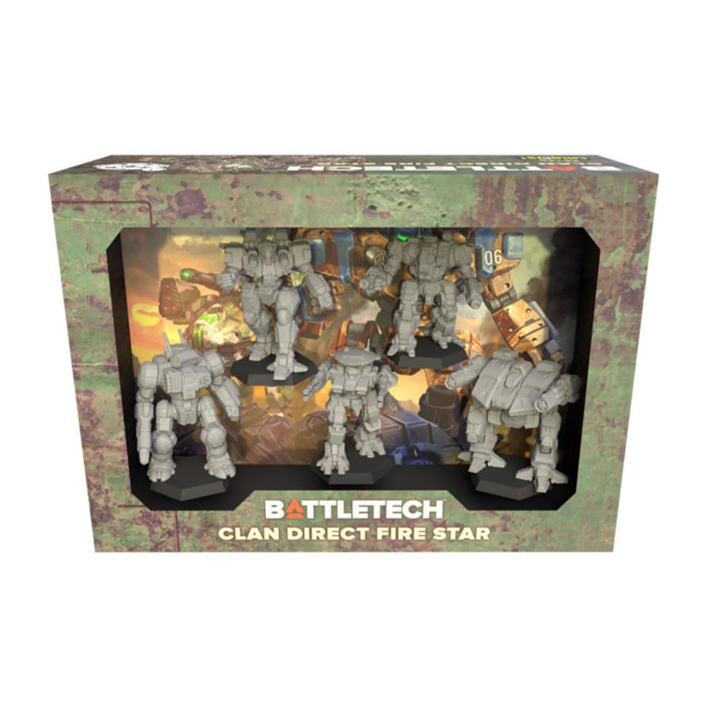 BattleTech: Mercenaries ForcePack - The Clan Direct Fire Star