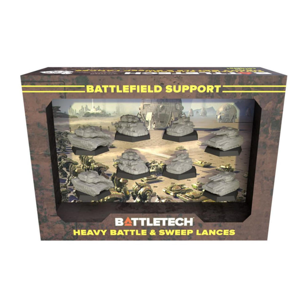 BattleTech: Mercenaries ForcePack - Battlefield Support Heavy Battle & Sweep Lances
