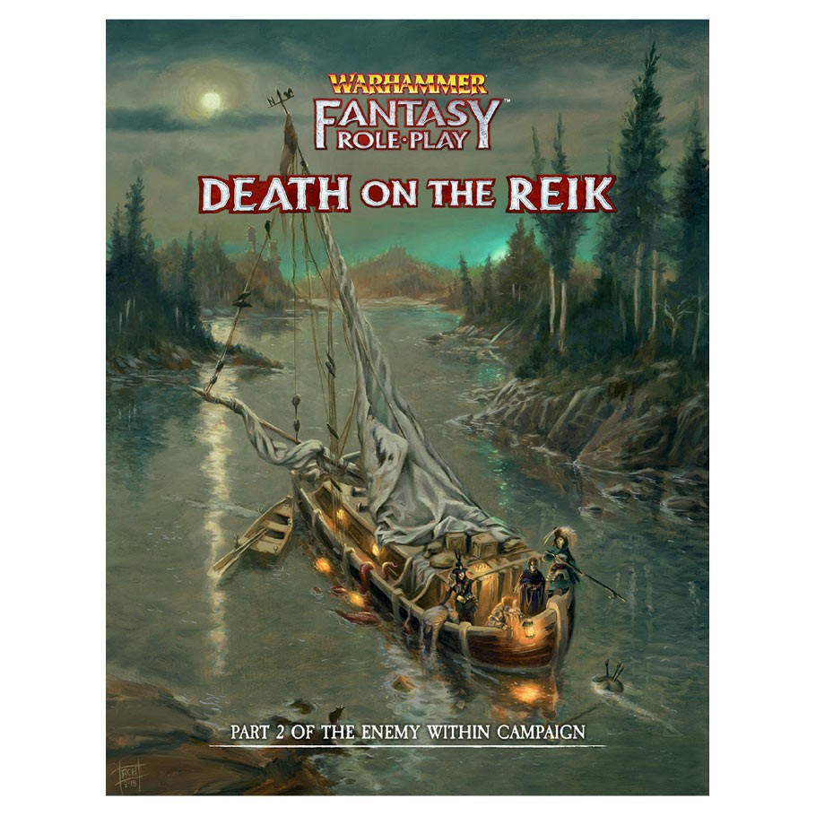Image of Warhammer Fantasy Roleplaying Game Death on the Reik WHFRPG CB72410