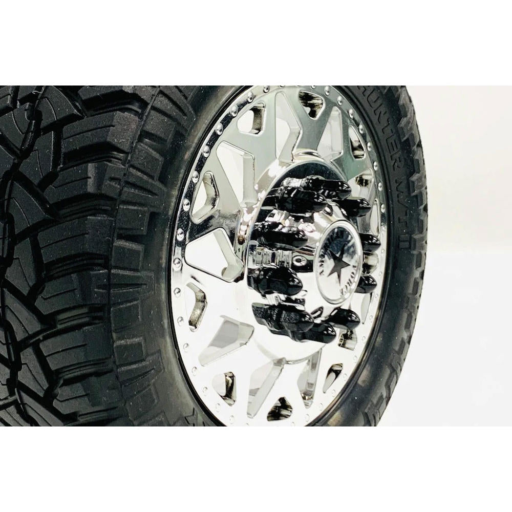 Image of Bullet Wheel Lug (black chrome M2.5 studs, w/tool, 40pcs)