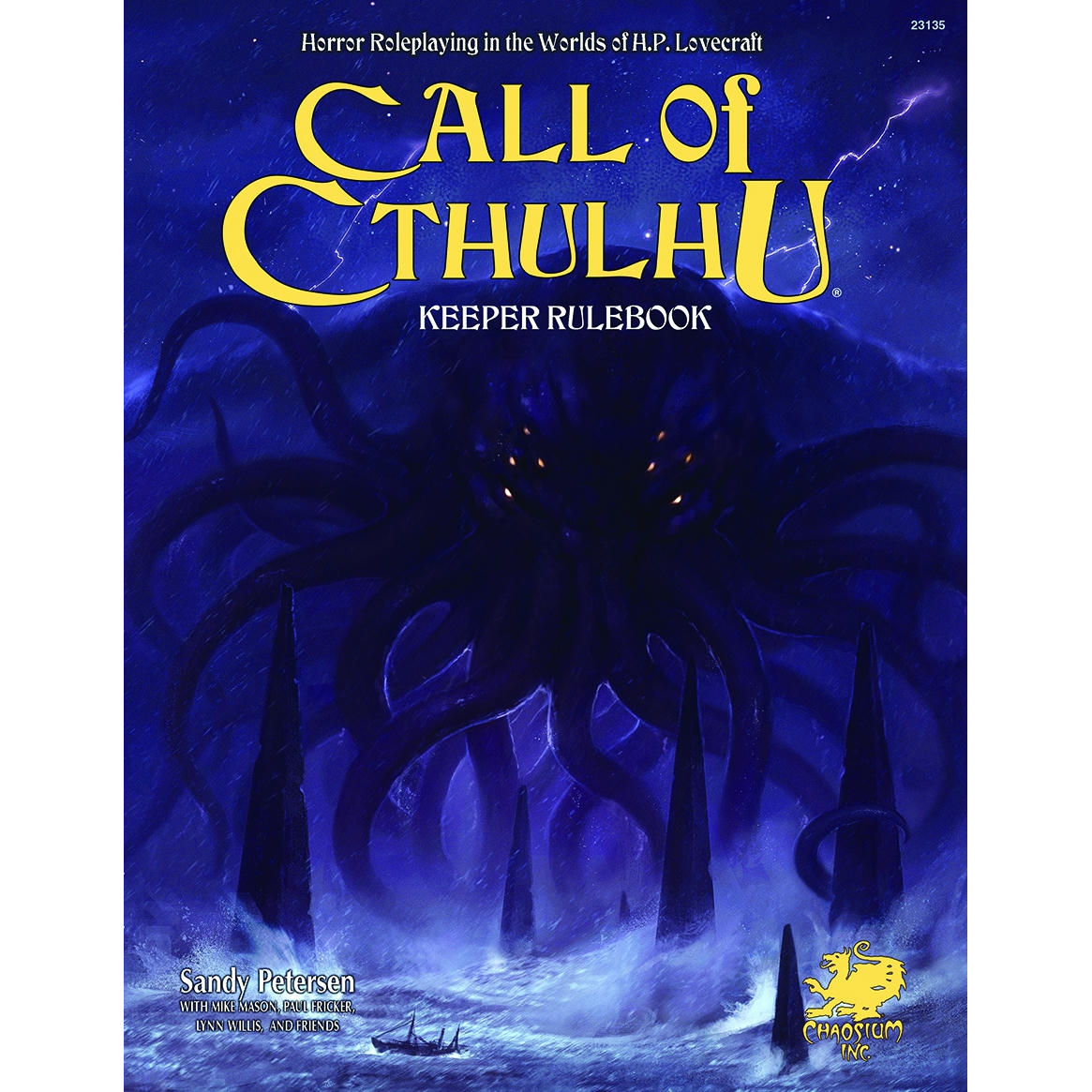 Image of Call of Cthulhu 7th Ed RPG: Keeper Rulebook (Hardcover) CHA23135 Chaosium