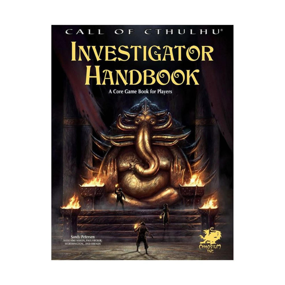 Call of Cthulhu RPG 7th Edition Investigator's Handbook CHA23136-H
