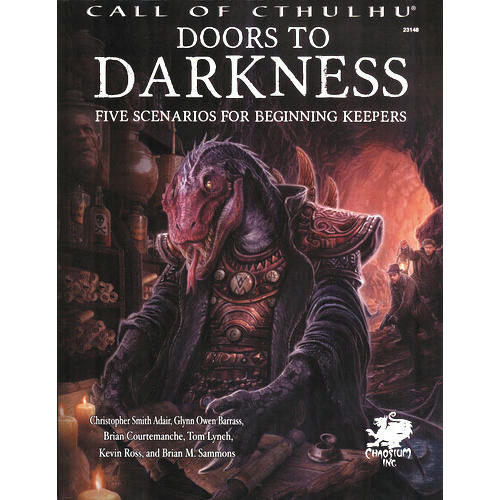 Image of Call of Cthulhu RPG: Doors to Darkness - Five Scenarios for Beginning Keepers