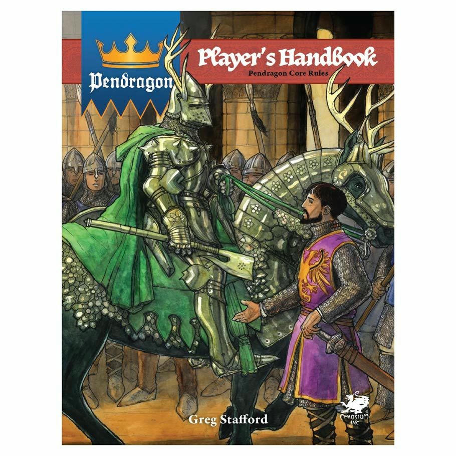 Image of King Arthur Pendragon RPG Roleplaying Game Core Rulebook Chaosium CHA2731-H