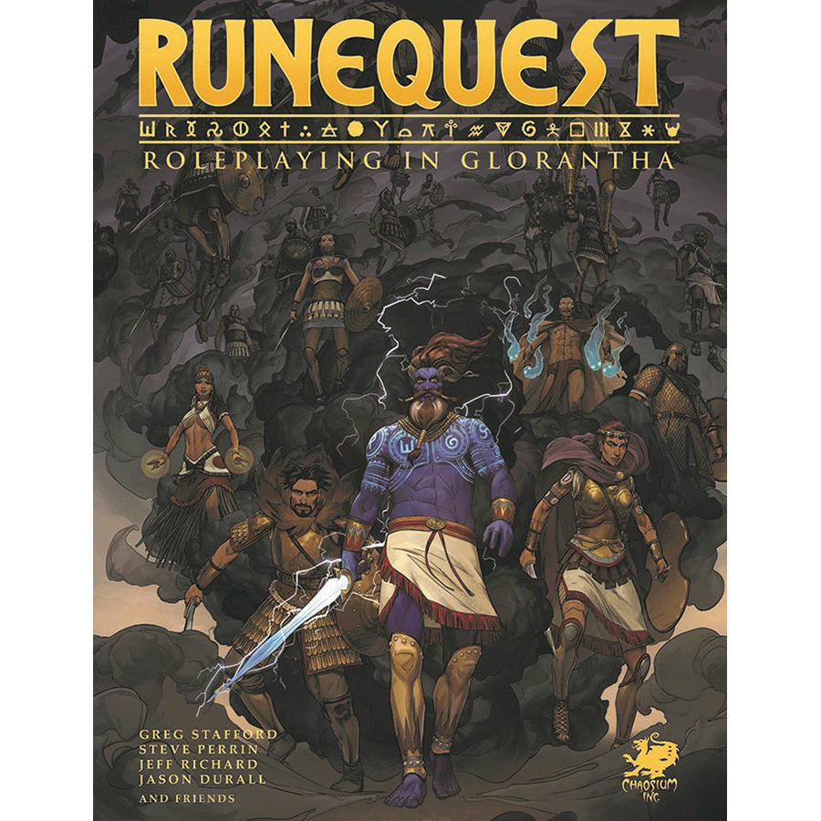 Image of RuneQuest RPG: Roleplaying in Glorantha Core Rulebook