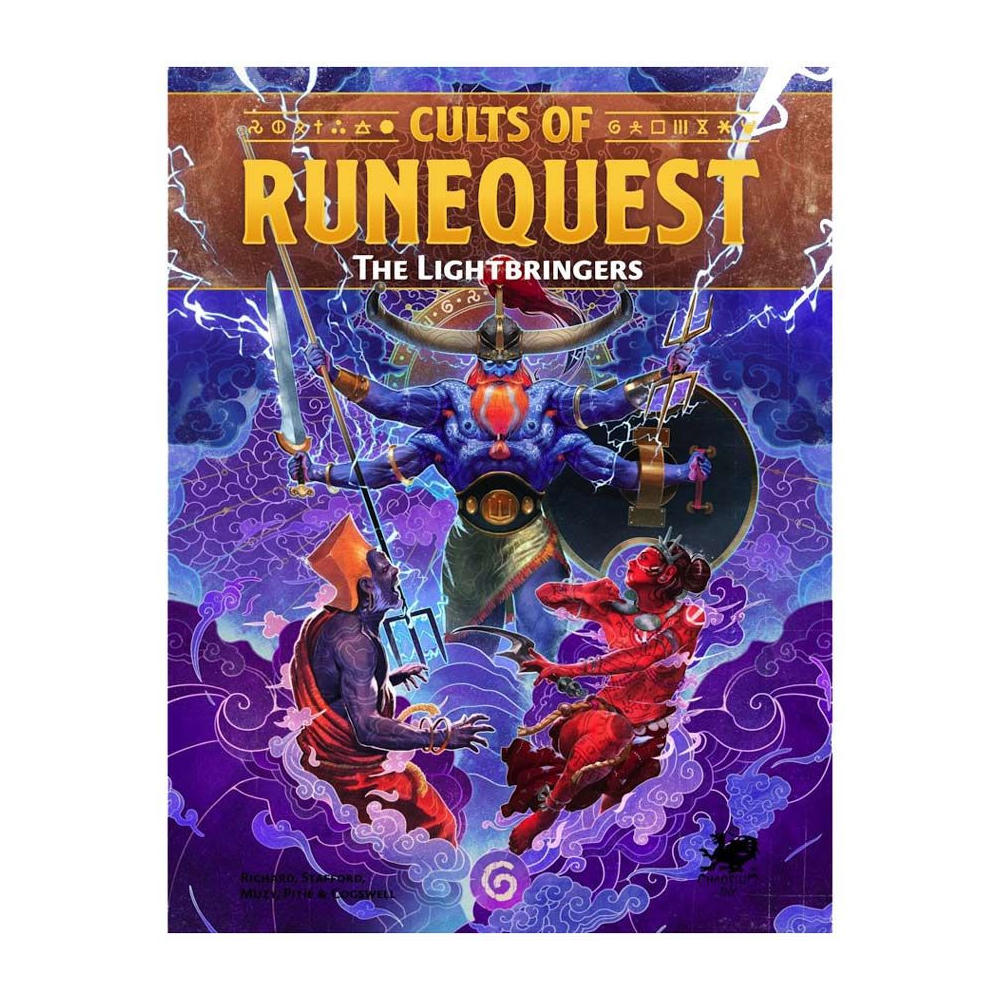 Runequest RPG: Cults of Runequest: The Lightbringers Sourcebook (HC) CHA4043-H