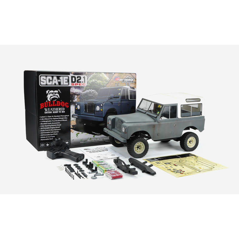 Image of 1/10 4WD 2.1 Spec Bulldog RTR Weathered Edition