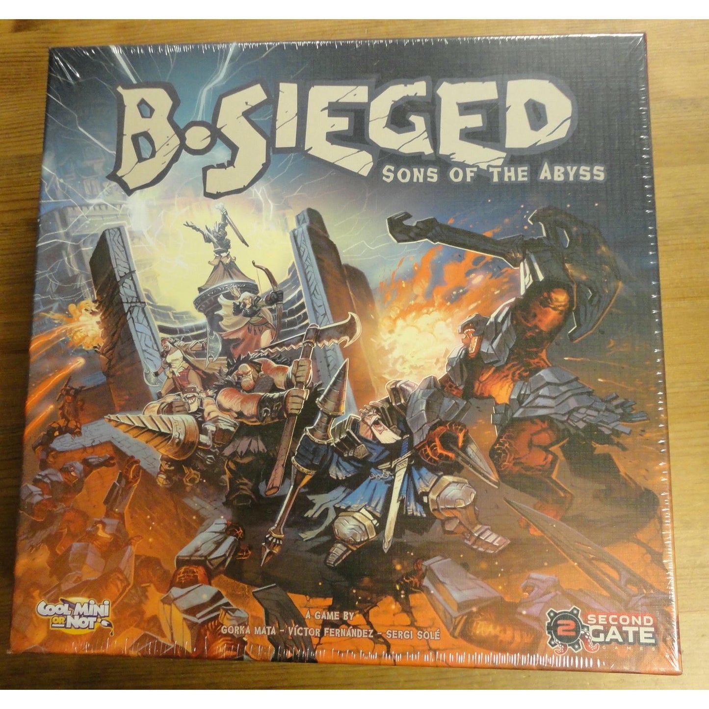 Image of B-Sieged: Sons of the Abyss Board Game by Cool Mini COLBSG001