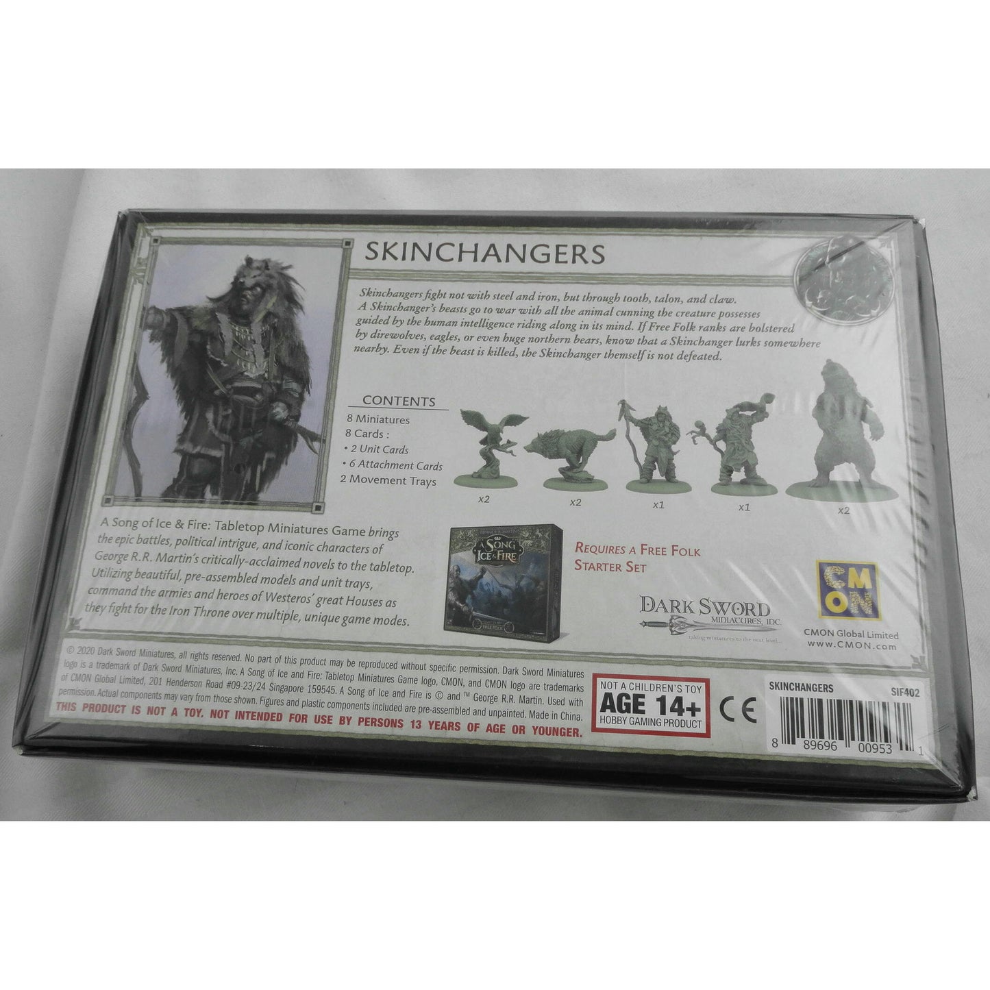 Image of A Song of Fire & Ice Miniatures Game: Free Folk Skinchangers COLSIF402