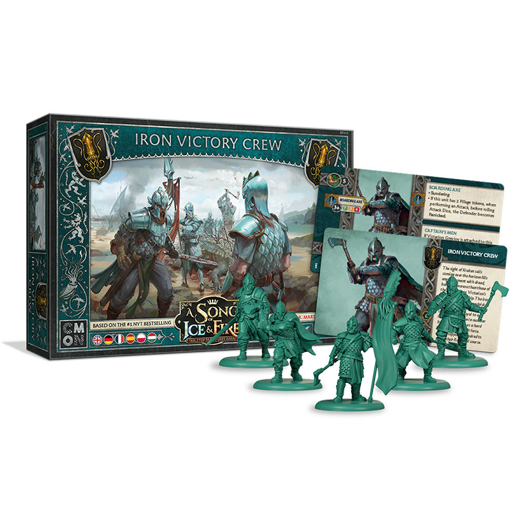 Image of A Song of Fire & Ice Miniatures Game: Greyjoy Victory Crew Expansion COLSIF912