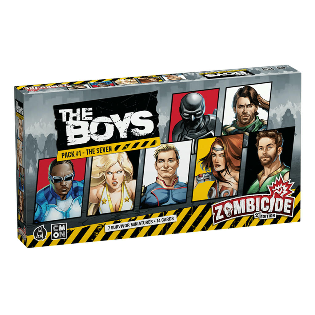 Image of Zombicide 2nd Ed The Boys Pack #1: The Seven Survivor Set COLZCD-PR10