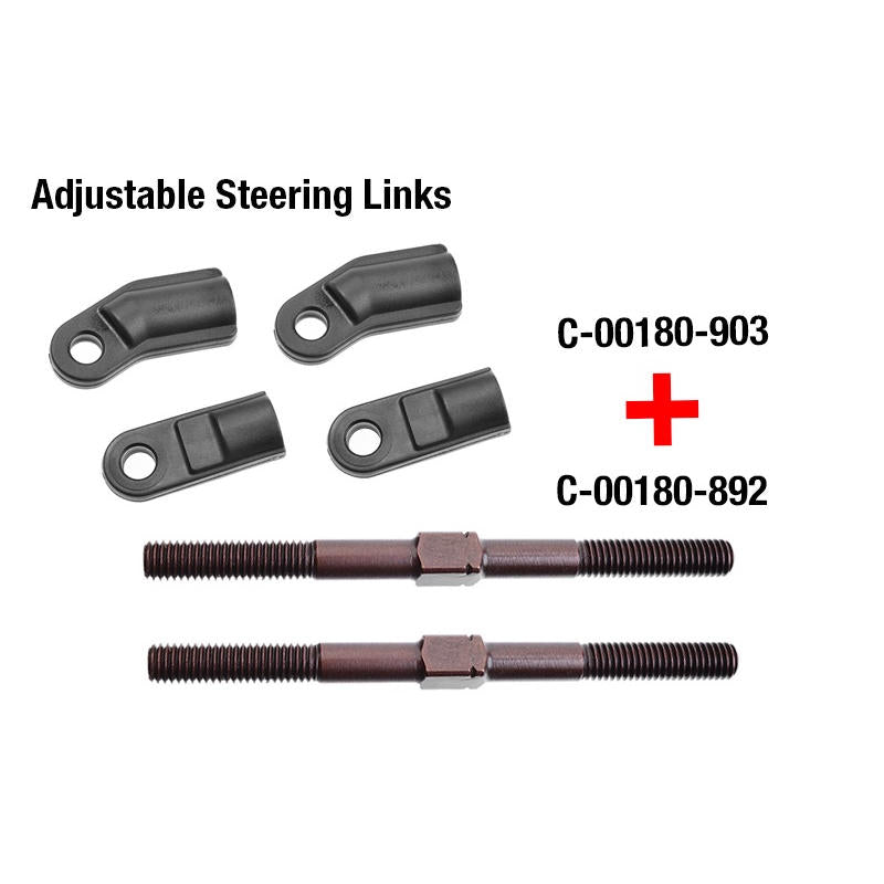 Image of Turnbuckle, M5, 70mm, S2 Springsteel (2pcs)