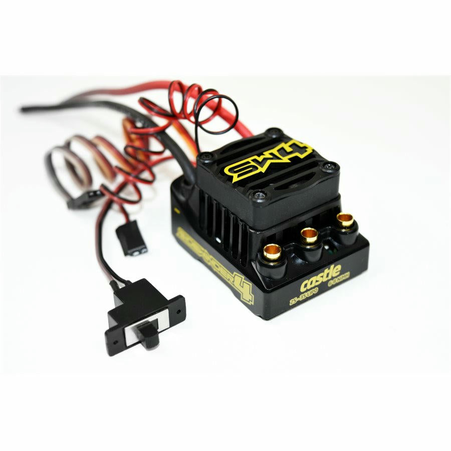 Image of Castle Creations Sidewinder v4 Waterproof 1/10 Brushless Motor ESC Speed Control
