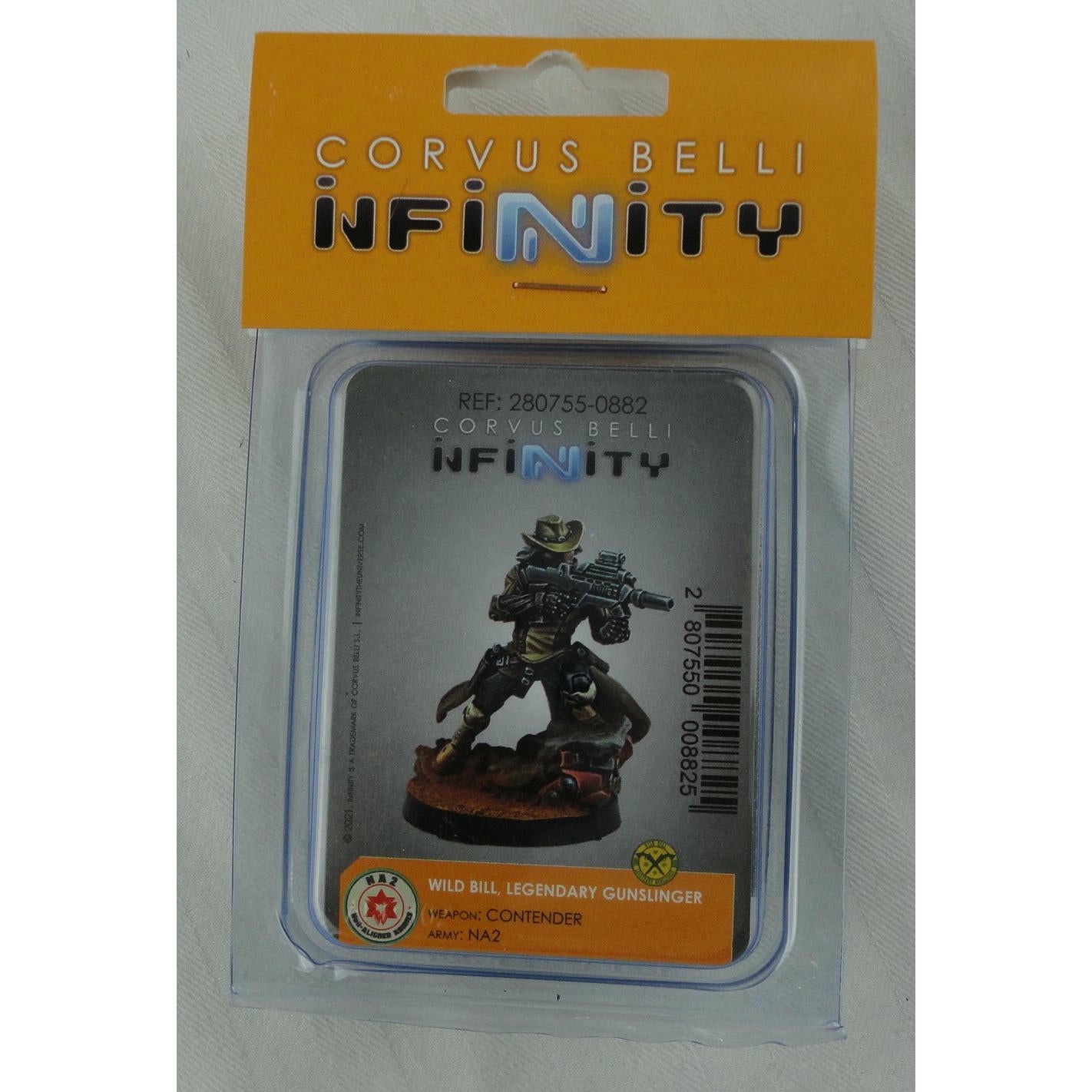 Image of Corvus Belli Infinity NA2: Wild Bill, Legendary Gunslinger CVB280755 Unpainted