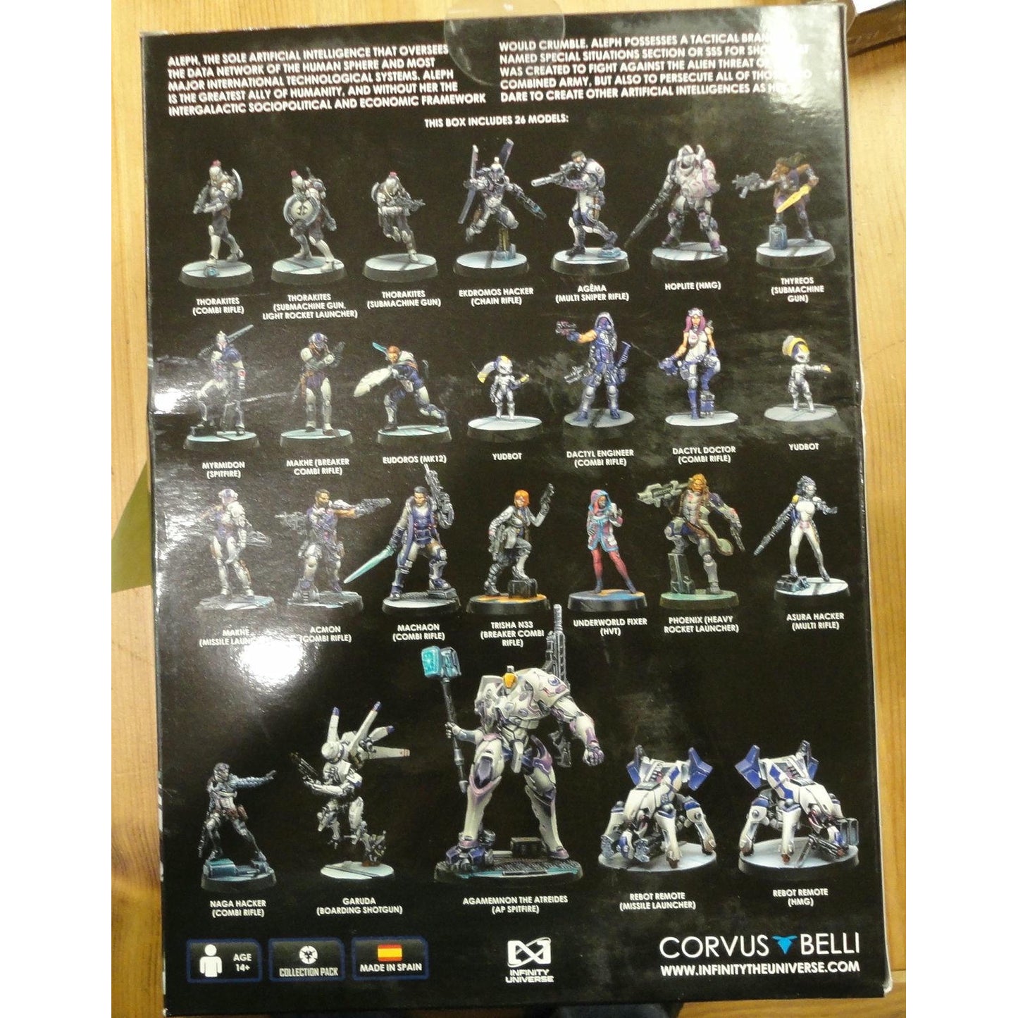 Image of Corvus Belli Infinity CodeOne: Aleph Collection CVB280877-1031