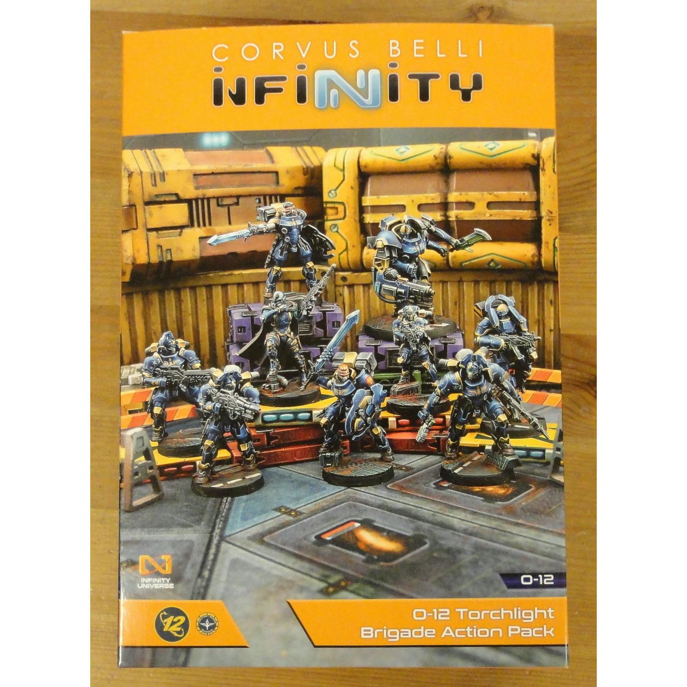 Image of Corvus Belli Infinity Reinforcements 0-12 O-12 Torchlight Brigade Action Pack