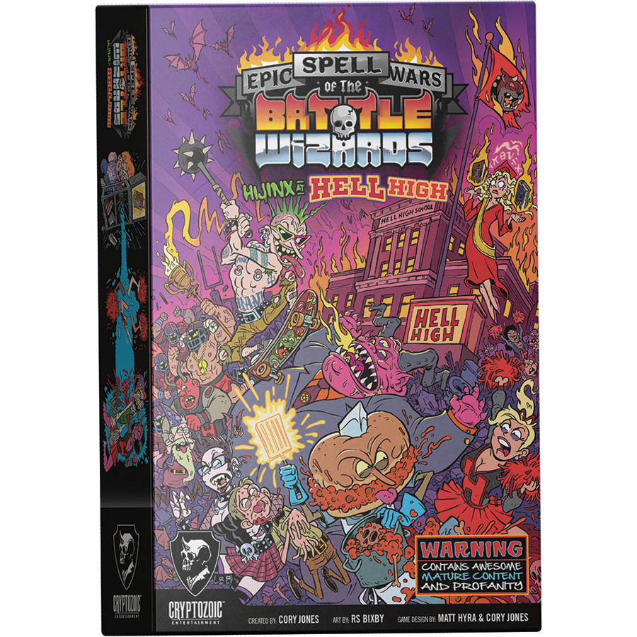 Image of Epic Spell Wars of the Battle Wizards: 5 - Hijinx at Hell High (stand alone or expansion)