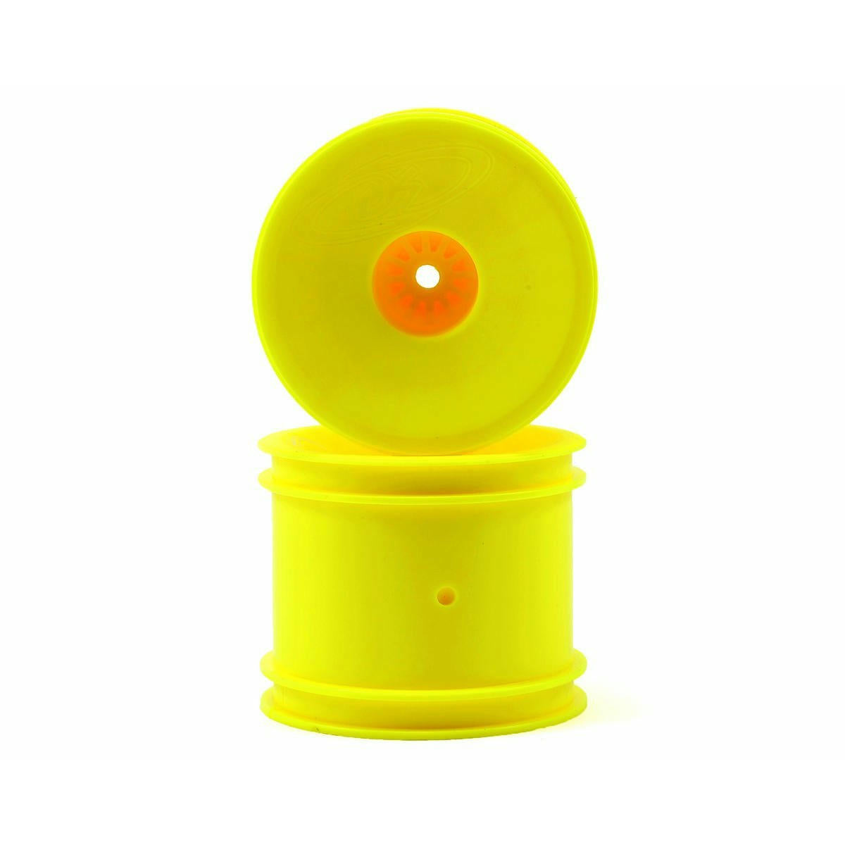 Image of DE Racing Speedline ST Yellow Wheels (4pcs) Associated T5M, T4.2, T6.1 , ET410