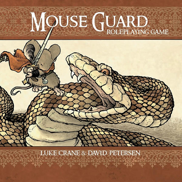 Mouse Guard Roleplaying Game, 2nd Ed. Petersen, David and Crane, Luke