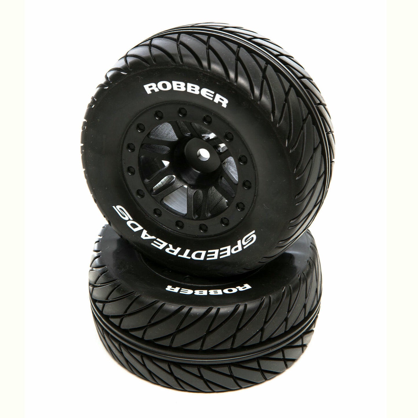 Image of Duratrax Speedtreads Robber 2.2/3.0 Short Course Mounted Truck Tires (2pcs)
