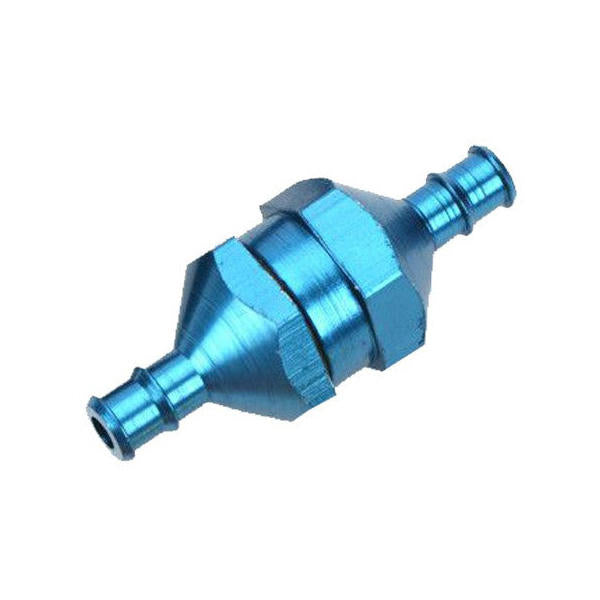 Image of Dubro Blue Aluminum In-Line Nitro Fuel Filter DUB883