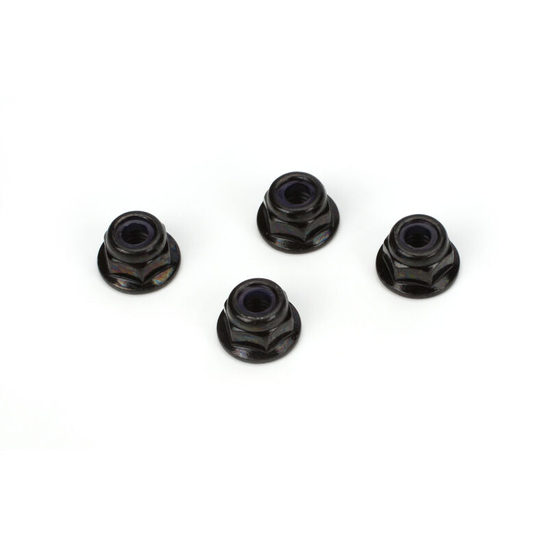 '+M4 Locknut, Flanged (4)
