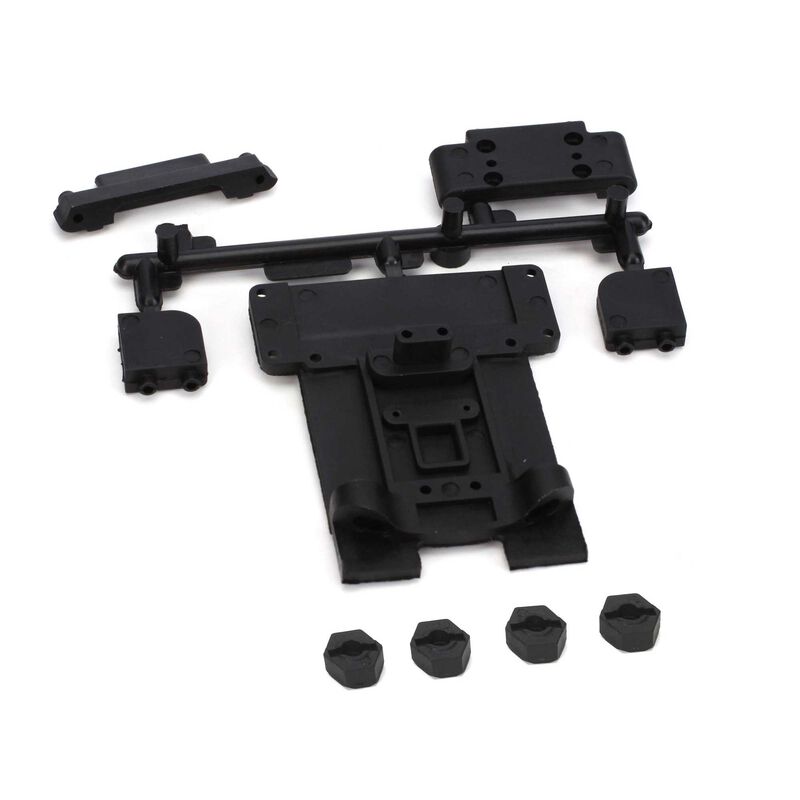 '+Fr/R Suspension Mount Set: 1:10 2wd Circuit, Boost